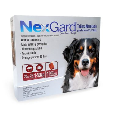 NEXGARD XL ( 25,1 HASTA 50 KG )
