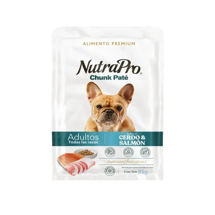NUTRAPRO POUCH PERROS 85GR: CERDO