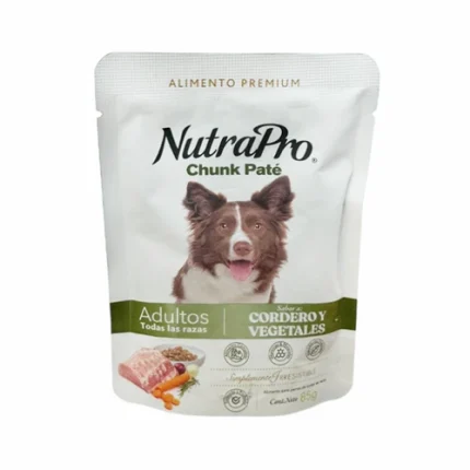 NUTRAPRO POUCH PERROS 85GR: CORDERO