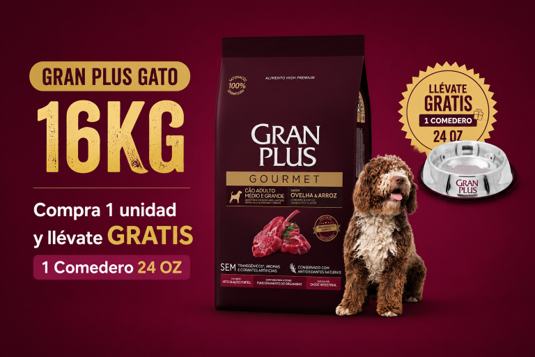 gran plus promo cordero/ plato