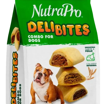 NUTRAPRO DELIBITES PEROS 200GR SABORES: POLLO Y VAINILLA