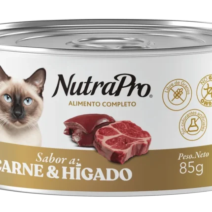 NUTRAPRO LATA GATO CARNE / HÍGADO 85GR
